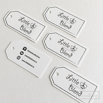 350gsm Extra Linen  swing tags